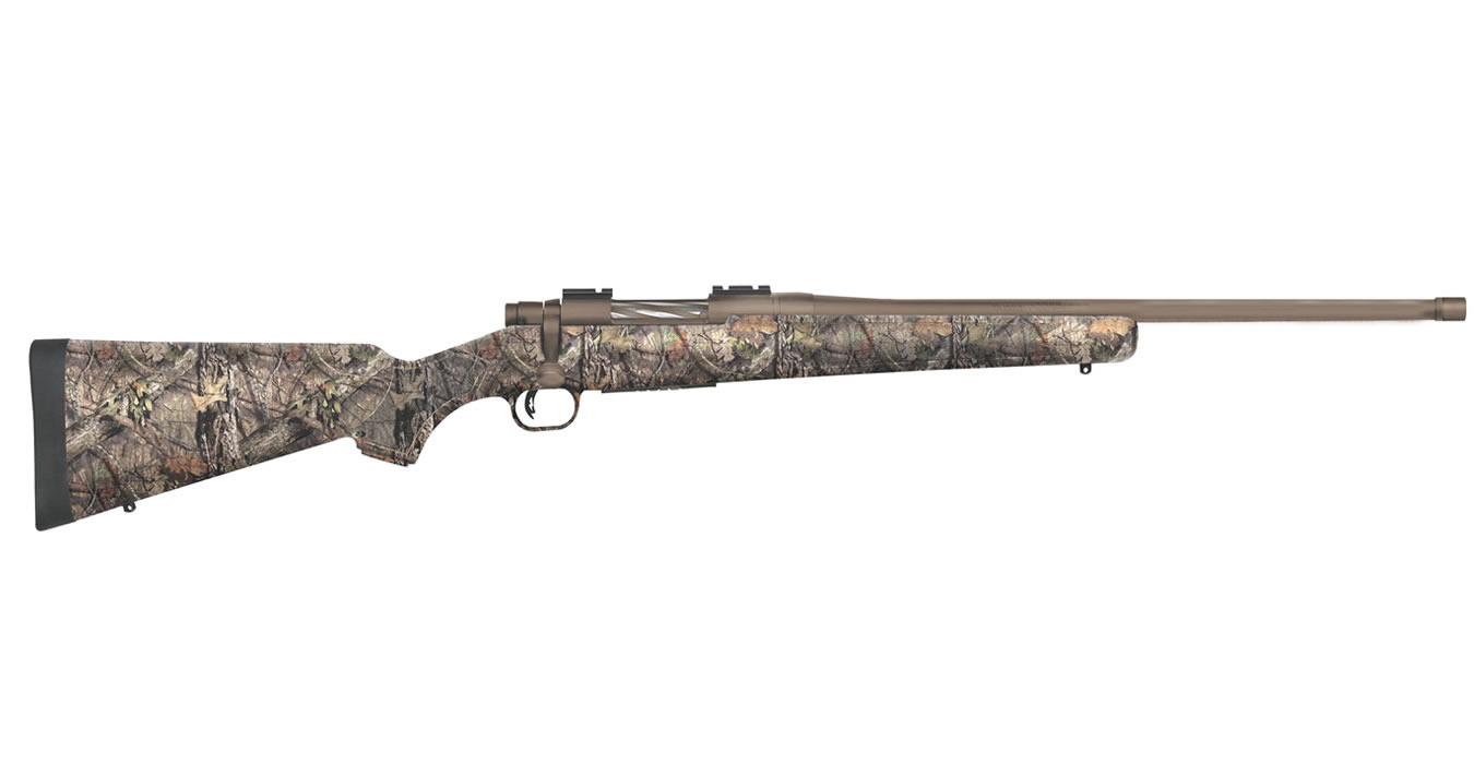 This is an exclusive Mossberg Patriot rifle in 450 Bushmaster. 